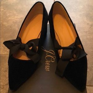 Jcrew Avery Begley pumps with bow